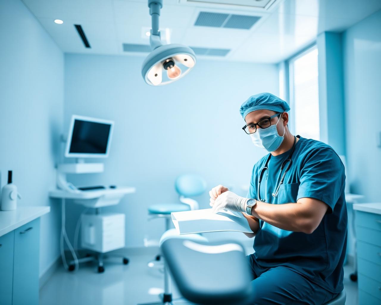 Modern dental clinic abroad